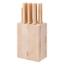 Opinel Beechwood Kitchen Knife Block