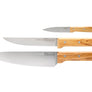 Opinel Parellèle Olive Trio Set