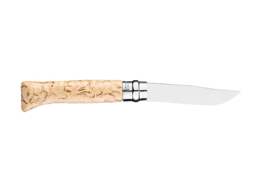 Opinel No.8 Sampo Curly Birch Knife