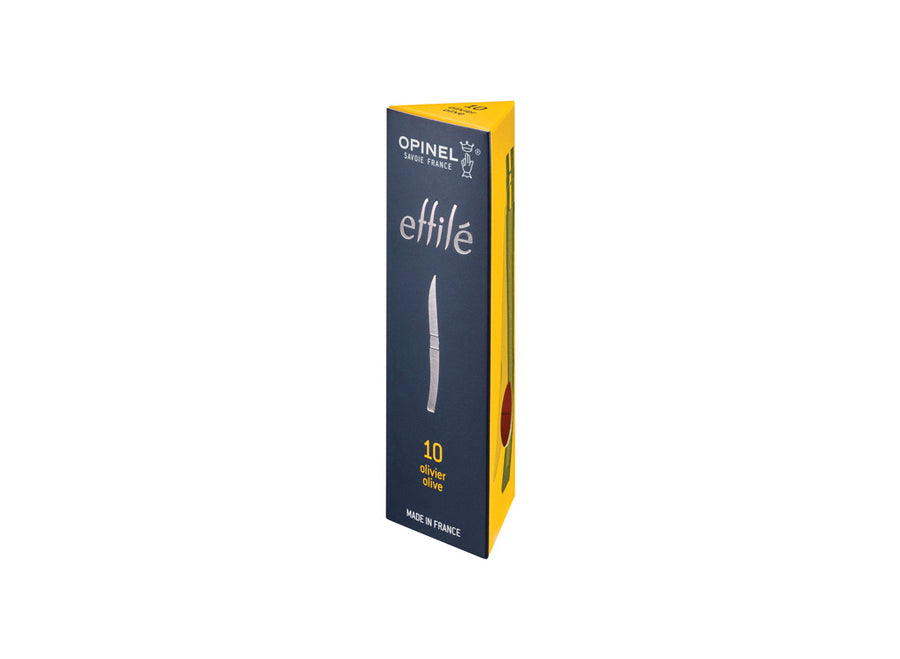 Opinel Effilé 10 Knife - Olive
