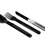 Akinod Straight Magnetic Cutlery (Black Mirror Finish) - Cosmos