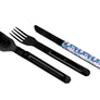 Akinod Straight Magnetic Cutlery (Black Mirror Finish) - Cherry Blossom