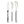 Akinod Straight Magnetic Cutlery (Mirror Finish) - Cyclism