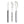 Akinod Straight Magnetic Cutlery (Mirror Finish) - Diagonal