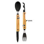 Akinod Multifunction Magnetic Cutlery (Black Mirror Finish)