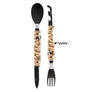 Akinod Multifunction Magnetic Cutlery (Black Mirror Finish)