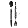 Akinod Multifunction Magnetic Cutlery (Black Mirror Finish)
