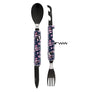 Akinod Multifunction Magnetic Cutlery (Black Mirror Finish)