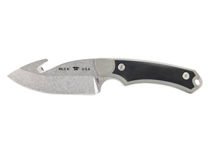 Buck Alpha Hunter Select Guthook Knife - Grey