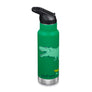 Klean Kanteen 355ml Classic Kid's Insulated Water Bottle with Flip Seal Sport Cap