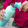 Klean Kanteen 592ml Rise Insulated Classic Water Bottle with Arch Loop Cap
