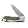 Whitby Aluminium & Carbon Fibre Effect Lock Knife (2.5")