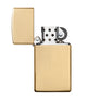 Zippo Slim® High Polish Brass Lighter