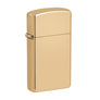 Zippo Slim® High Polish Brass Lighter