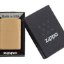Zippo Classic Brushed Brass Lighter