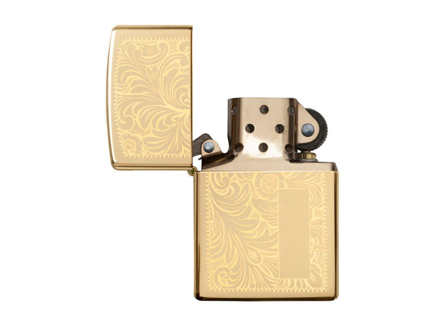 Zippo Venetian Lighter - High Polish Brass