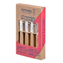 Opinel Beechwood 4pc Kitchen Knife Set