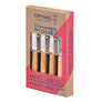 Opinel Olive Wood 4pc Kitchen Knife Set