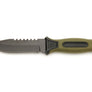 Whitby Outdoor Survival/Camping Sheath Knife with Sawtooth Blade (4.5")