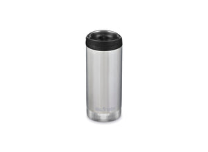 Klean Kanteen Insulated TKWide w/ Café Cap 355ml - Brushed Stainless