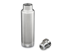 Klean Kanteen Insulated Classic w/ Pour Through Cap 750ml - Brushed Stainless