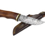 Njord Oskar Damascus Bushcraft Knife