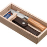Opinel N°08 Olive Classic Originals Knife with Sheath Gift Set