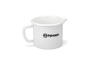 Petromax 1L Enamel Milk Pot - White