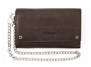Zippo Leather Biker Wallet
