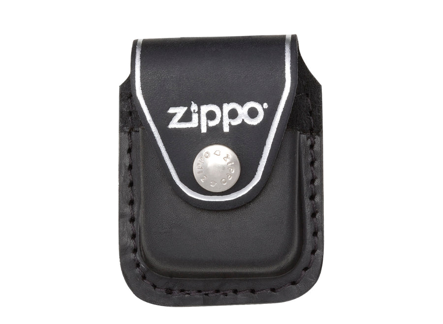 Zippo Lighter Pouch w/ Belt Clip - Black