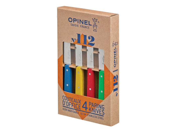 Opinel Classic 4pc No.112 Paring Knife Set