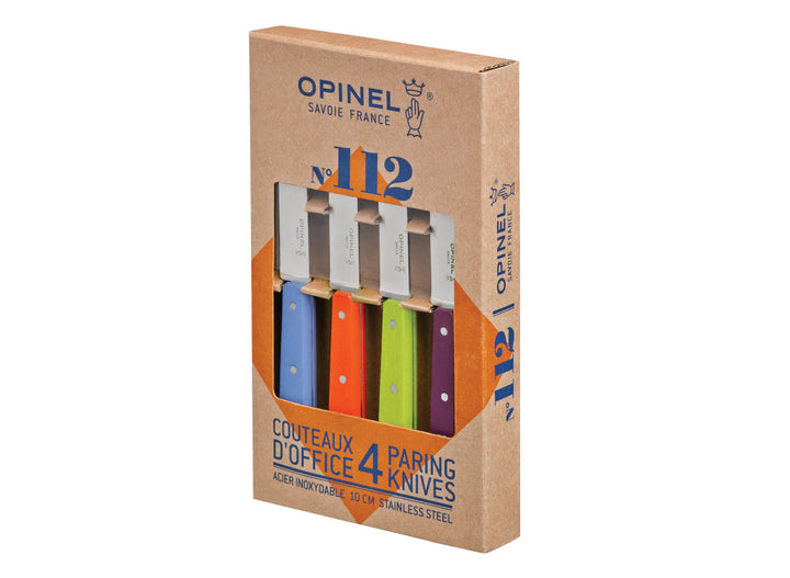 Opinel Pop 4pc No.112 Paring Knife Set