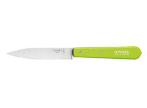Opinel No.112 Paring Knife - Apple Green