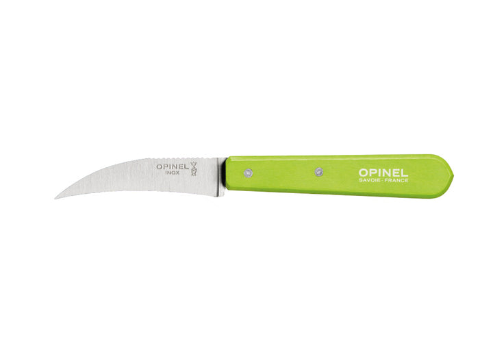 Opinel No.114 Vegetable Knife - Apple Green
