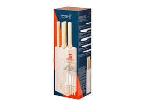 Opinel Parallèle 5pc Meat Knife Block Set