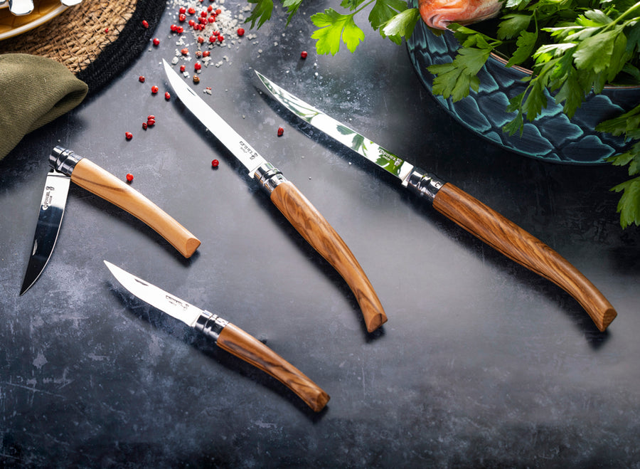 Opinel Olive Effilé Knife