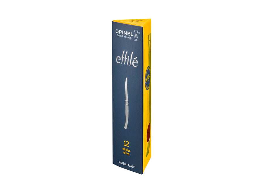 Opinel Effilé 12 Knife - Olive