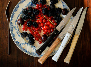Opinel Set of 4 Mixed Facette Table Knives