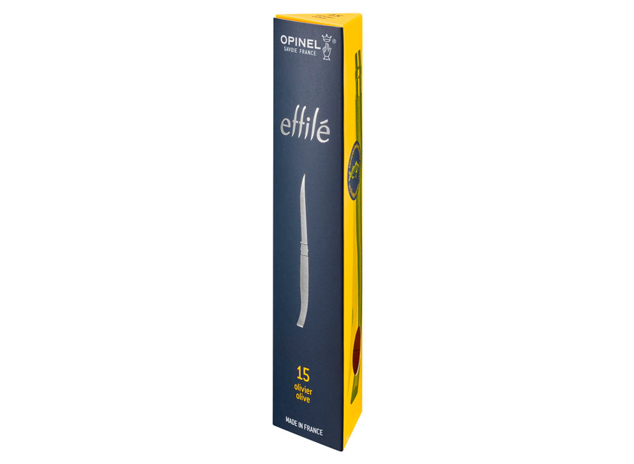 Opinel Effilé 15 Knife - Olive