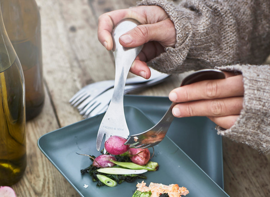 Light My Fire Spork Lefty 2-Pack – Posate 2 In 1 Per Mancini, Cucchiaio E Forchetta, Riutilizzabile