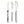Akinod Straight Magnetic Cutlery (Mirror Finish)