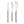 Akinod Straight Magnetic Cutlery (Mirror Finish) - Arabesques