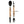 Akinod Multifunction Magnetic Cutlery (Black Mirror Finish)