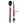 Akinod Multifunction Magnetic Cutlery (Black Mirror Finish)