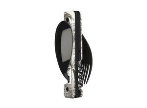 Akinod Multifunction Magnetic Cutlery (Black Mirror Finish)