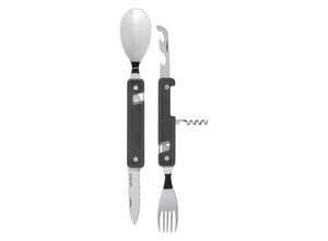 Akinod Multifunction Magnetic Cutlery (Mirror Finish) - Ebony Wood