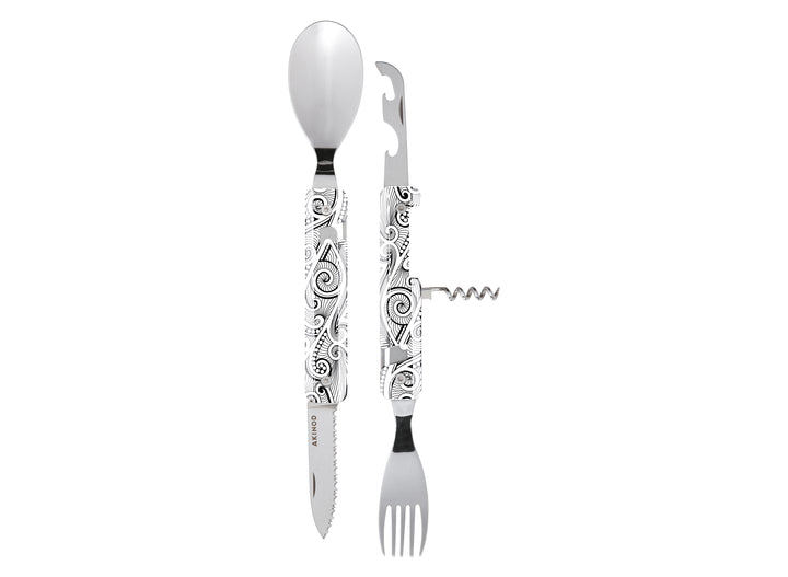 Akinod Multifunction Magnetic Cutlery (Mirror Finish) - Arabesques