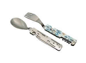 Akinod Multifunction Magnetic Cutlery (Mirror Finish) - Persian Bouquet
