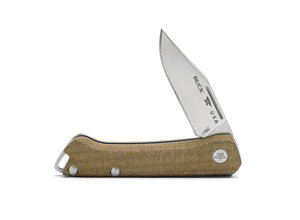 Buck Saunter Clip Knife - Green Micarta