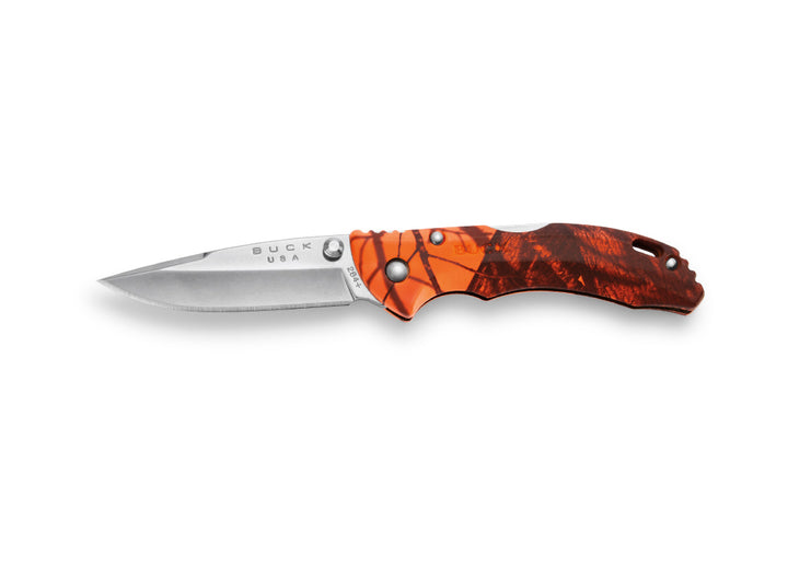 Buck Bantam BBW Knife - Mossy Oak Blaze Orange Camo